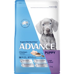 ADVANCE Puppy Large Breed Dry Dog Food Chicken & Rice 3kg image