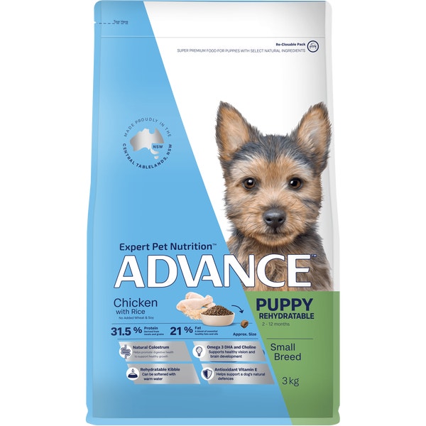 ADVANCE Puppy Rehydratable Small Breed Dry Dog Food 3kg image 1